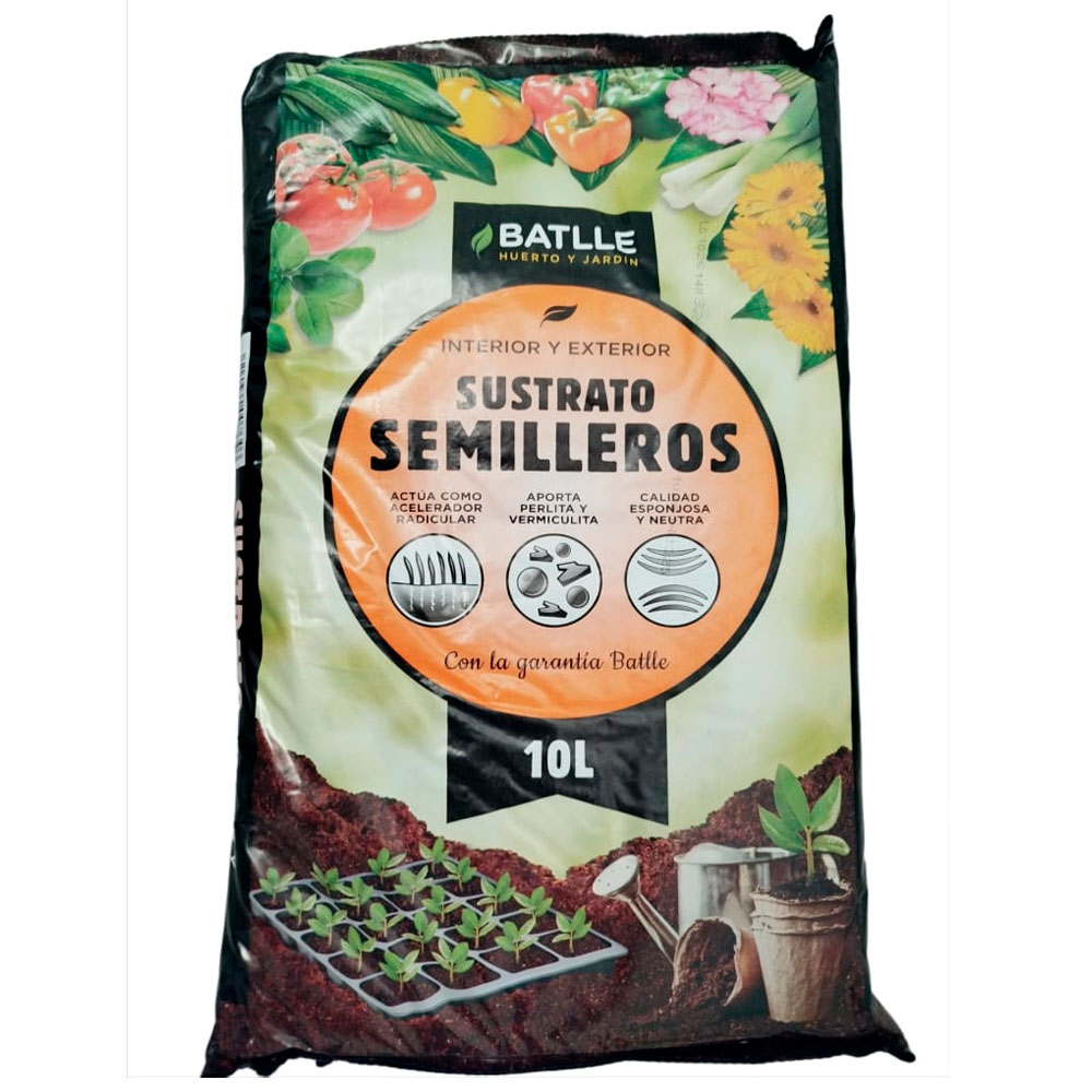 Sustrato de 10 litros para Semilleros