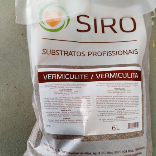 Sustrato Vermiculita 6 litros | Floresdjardin